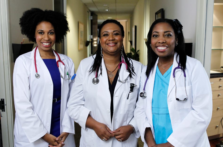 Black family doctor in Atlanta